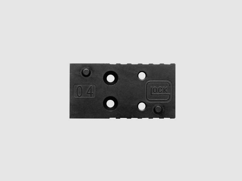 Plaque adaptatrice MOS N°4 pour GLOCK [format Leupold]