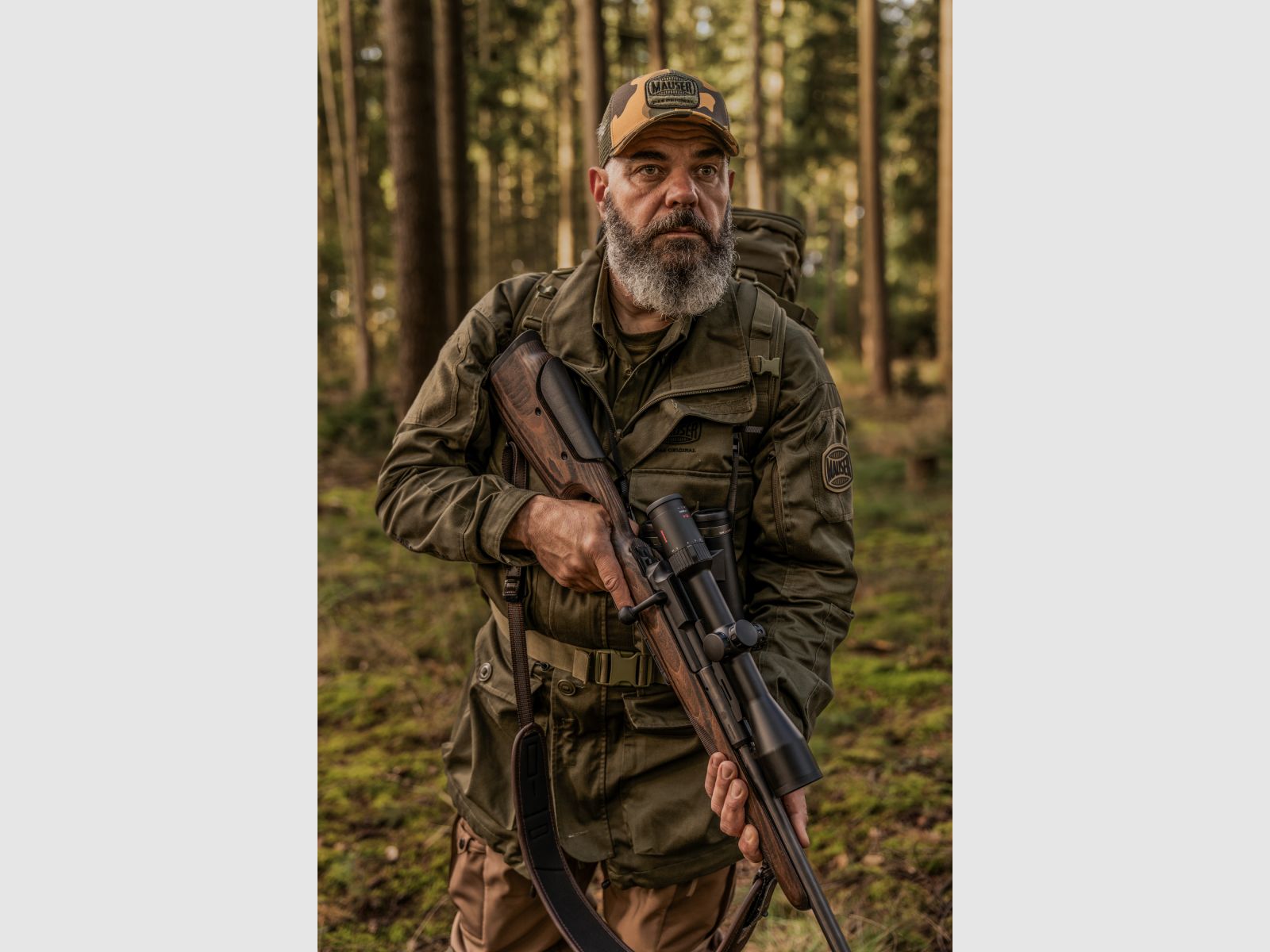 MAUSER 25 MAX ohne Visierung mit Gewinde M15x1; LL 51cm; .30-06 Spr.