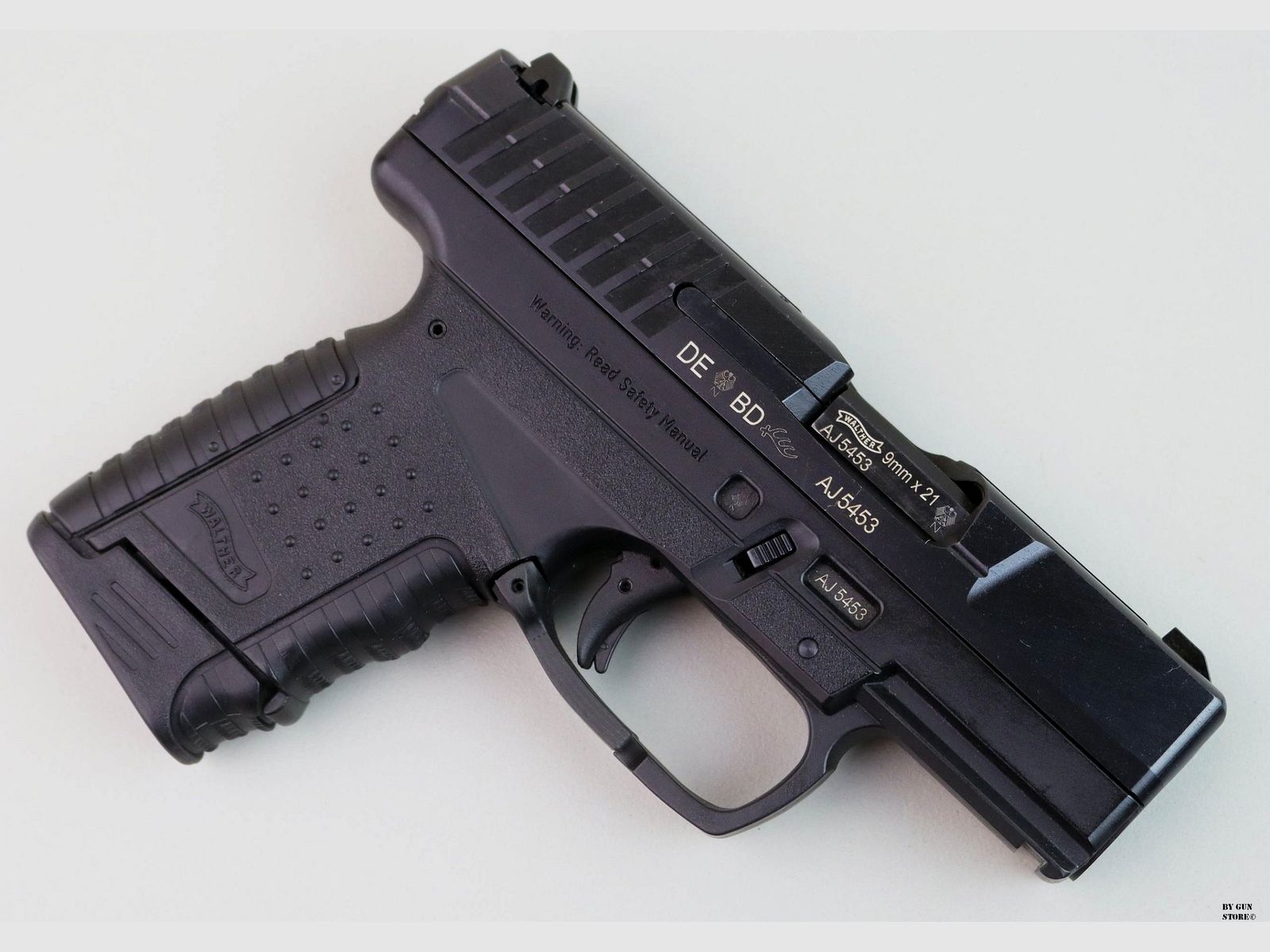 Pistolet Walther mod. PPS cal. 9×21 mat. AJ5453, image 4 sur 8