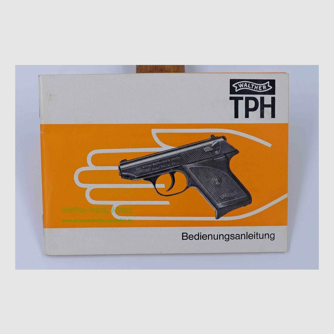 Walther - Ulm Operating Instructions, Original Mod. TPH