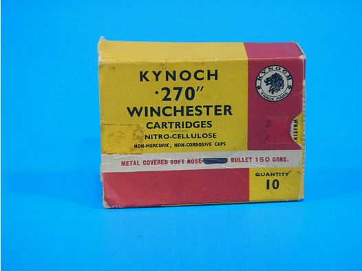 MUNIZIONI KYNOCH CAL. 270 WIN