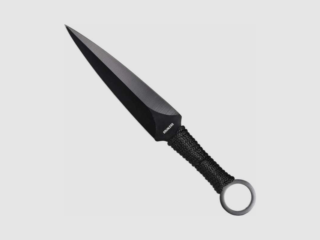 Haller Schwert mit zwei kleine Wurfmesser Rückentragegurt