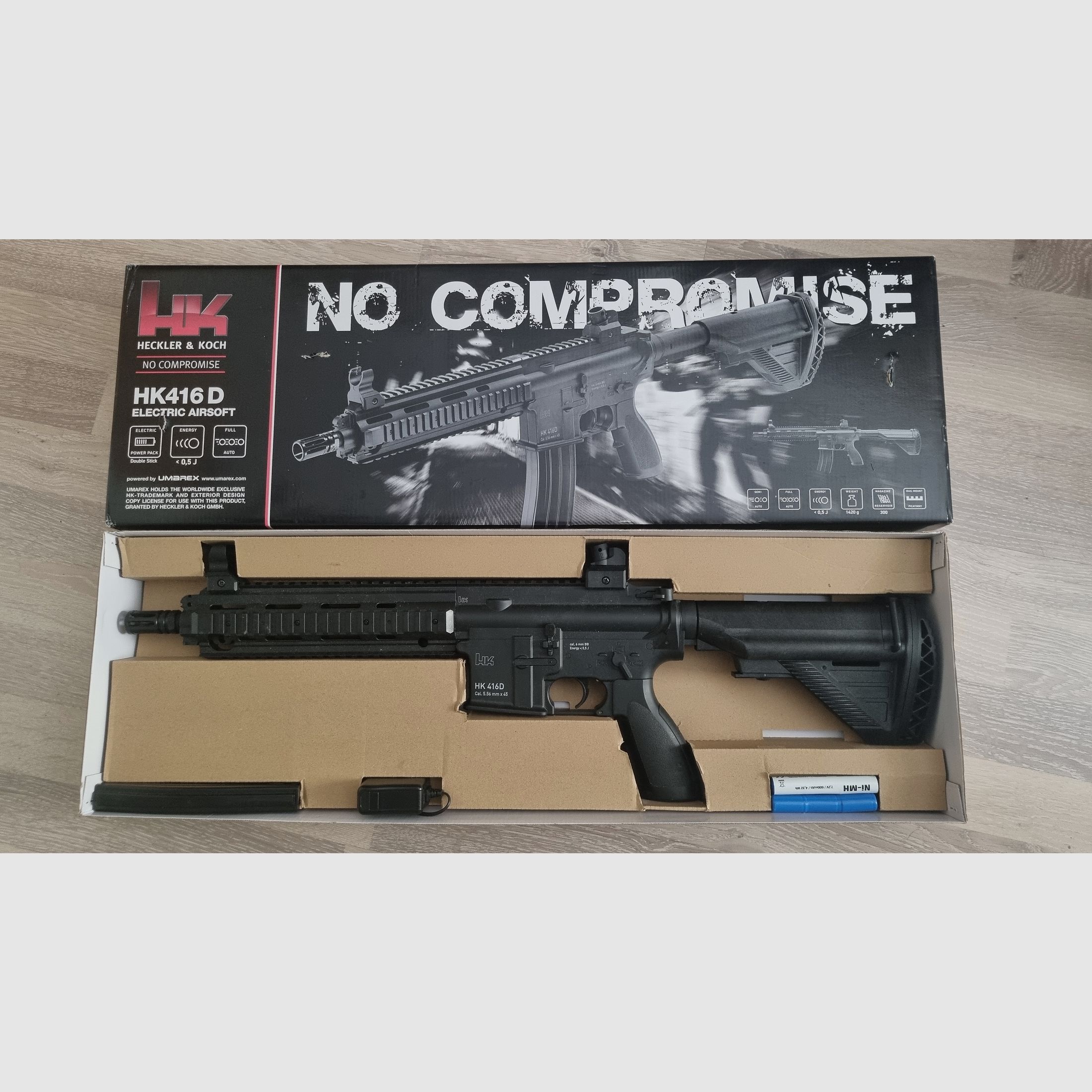 Airsoft HK 416D 0,5 Joule