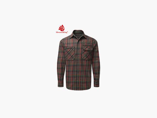 SHOOTERKING Greenland Shirt Langarm Hemd Rot