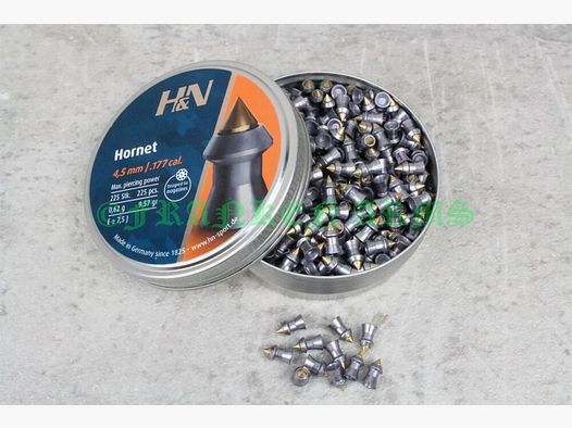H&N Hornet 4.50mm 225 pieces