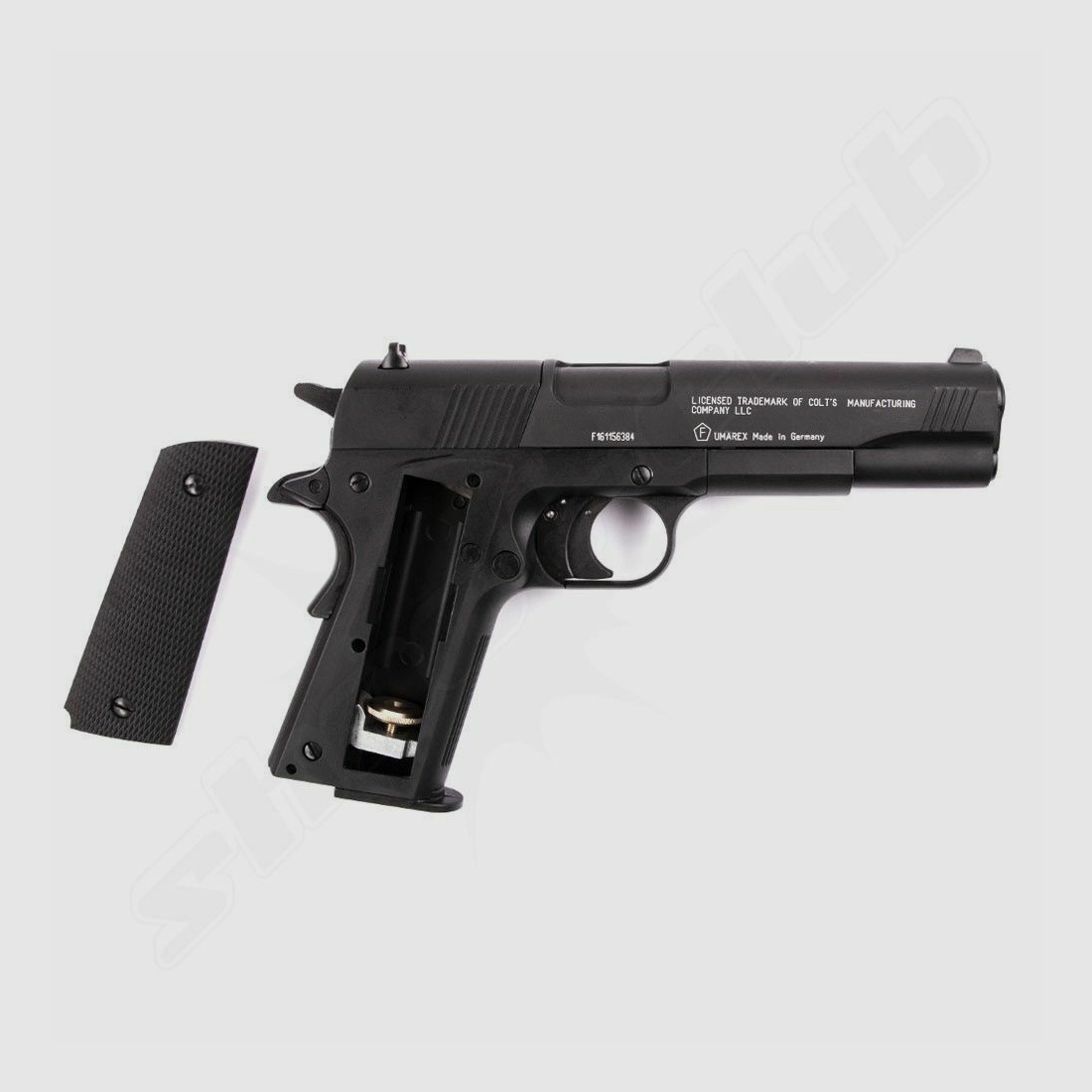 Colt	 Government 1911 A1 CO2 Pistole 4,5 mm - Set