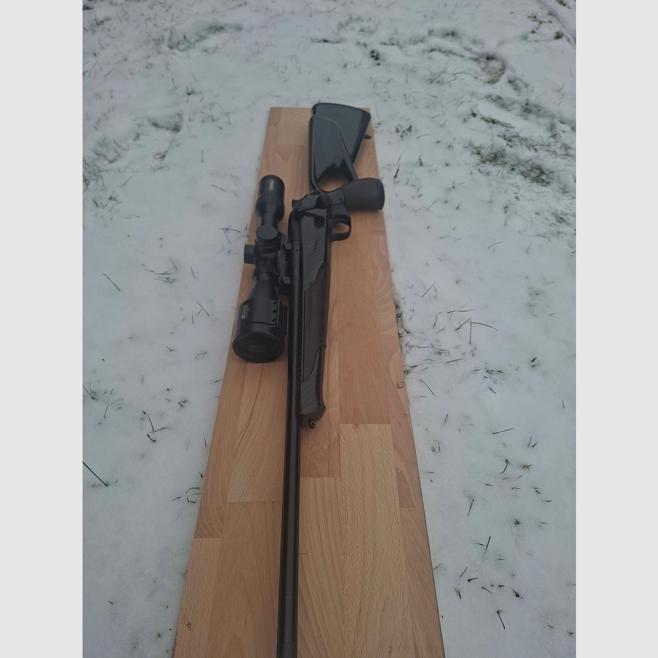 Blaser R8 Carbon Success Schaft LINKS mit Ledereinlagen, Top Zustand