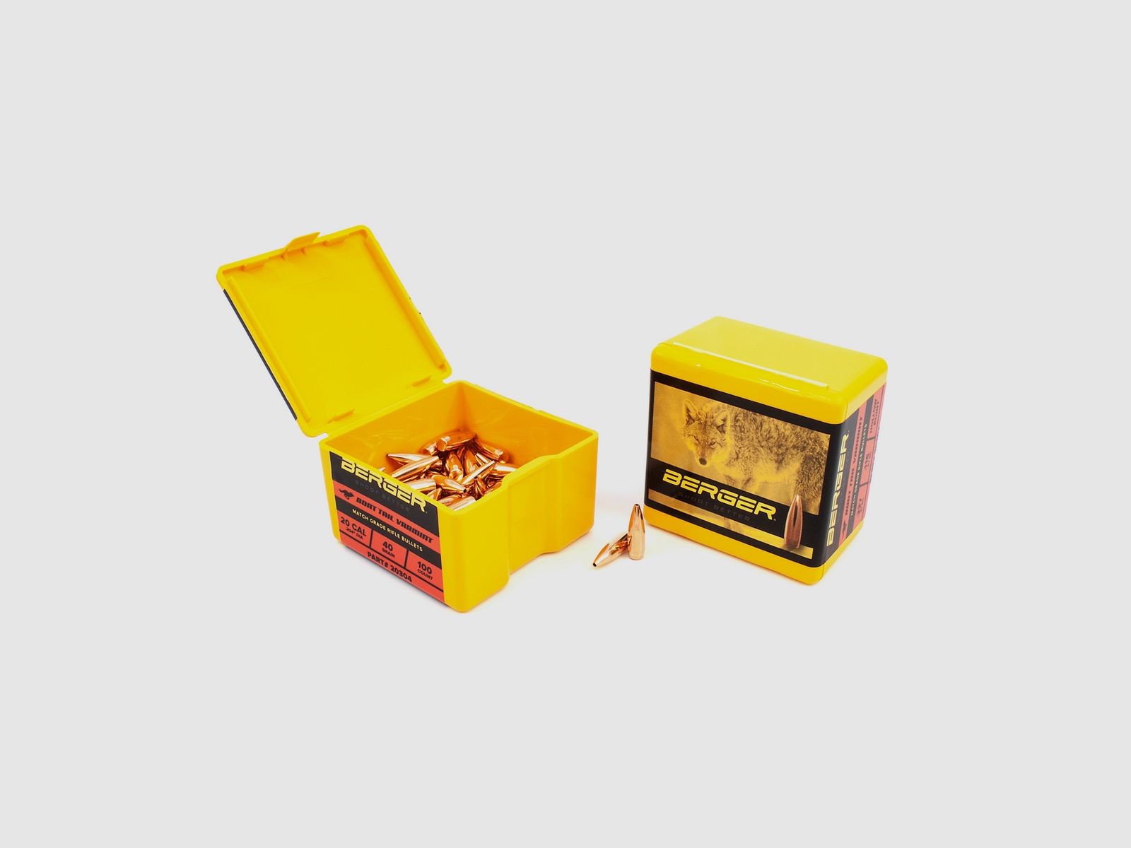 Proiettile Berger .20 BT Varmint 40GR 100 Pezzi