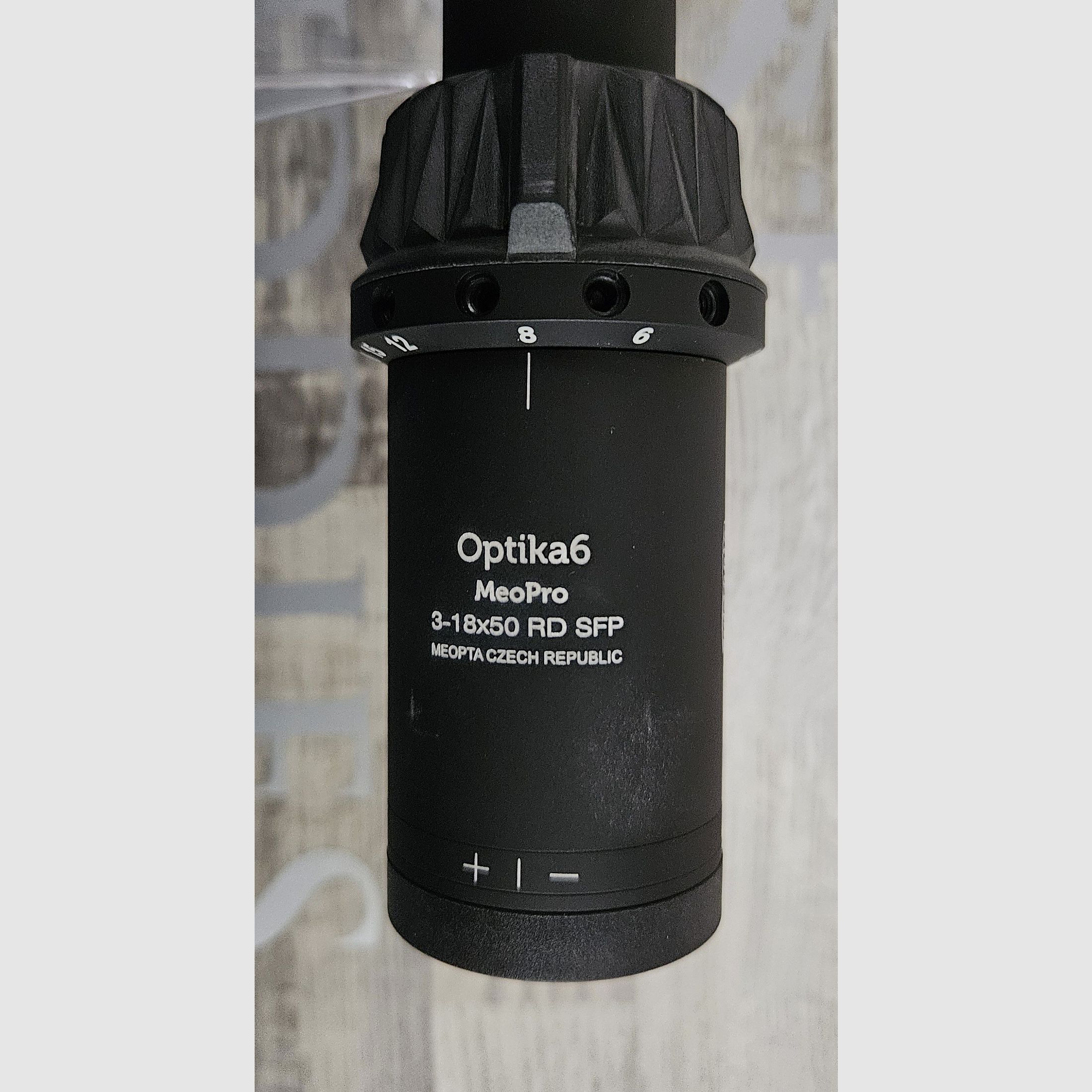 Scope Meopta MeoPro OPTIKA6 3-18x50 RD SFP Reticle 4C LP - New merchandise from specialist trade -