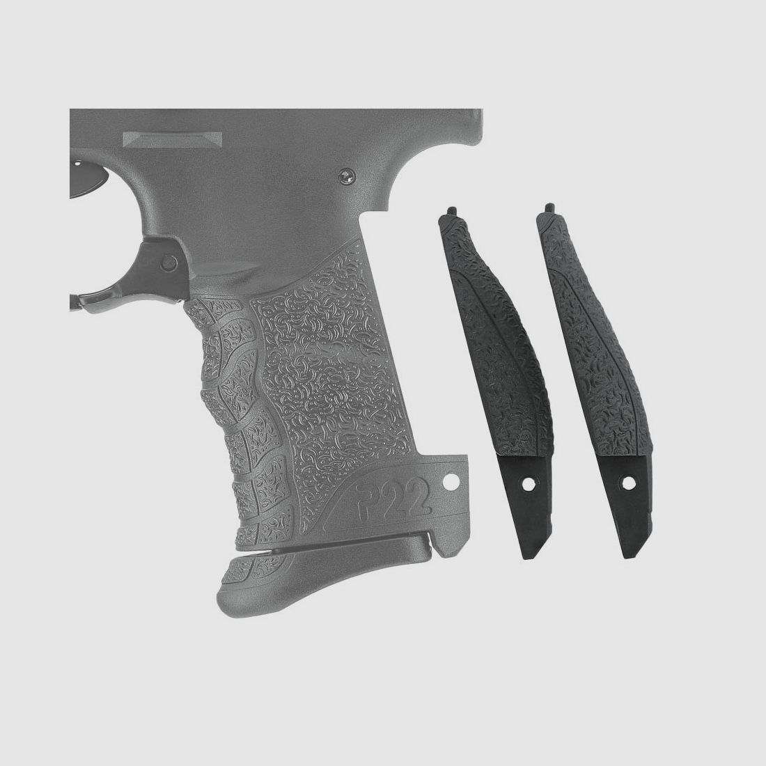 Umarex 308.02.21 Walther Schreckschusspistole P22Q NKL 9mm PAK Bicolor Quick Defense
