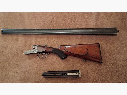 Ancienne double fusil Suhler Sempert & Krieghoff, calibre 16 rare rareté
