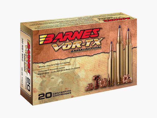 Barnes .300Wby. Mag. Vor-TX TTSX 11.7g/180grs.