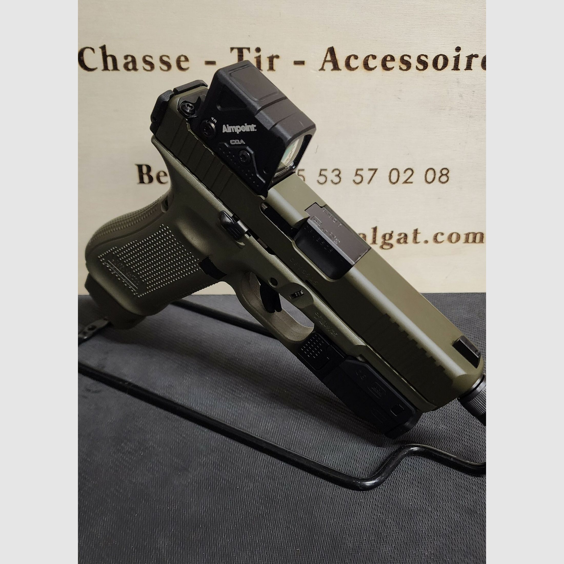 GLOCK 45 Gen5 FS MOS Fileté A-CUT Aimpoint COA GTL II Combo « Edition Hunter ODG » cal.9×19 (auf Bestellung), Bild 10 von 11