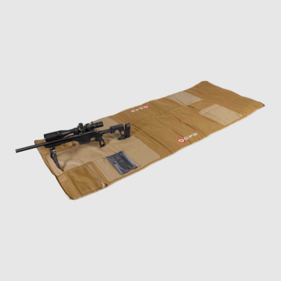 GPS Tactical Padded Shooting Mat – 220 x 90 cm – TAN, Bild 1 von 4
