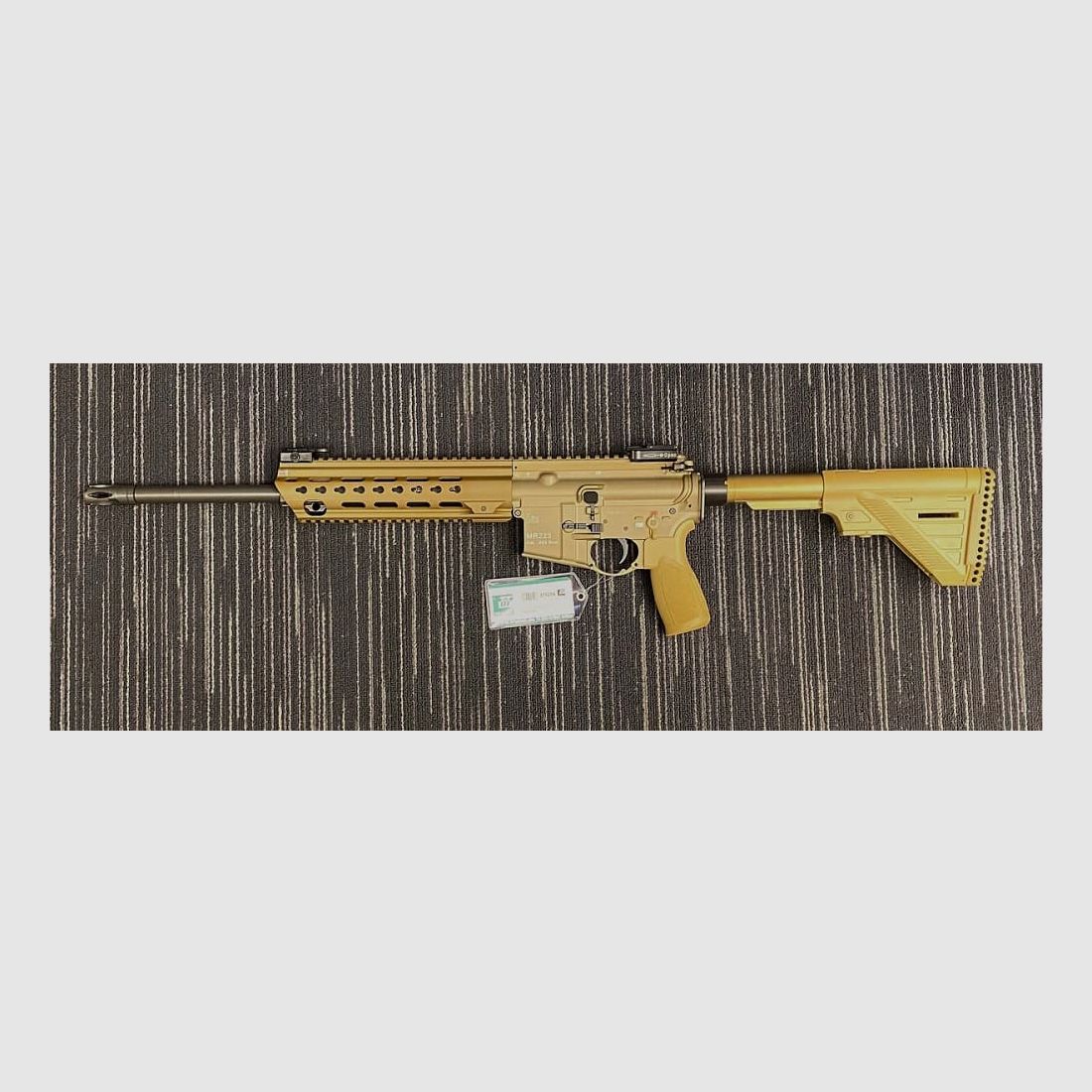 HECKLER & KOCH MR223 A3 -16,5'' .223Rem Slim-Line Sand carabine semi-automatique, image 1 sur 4