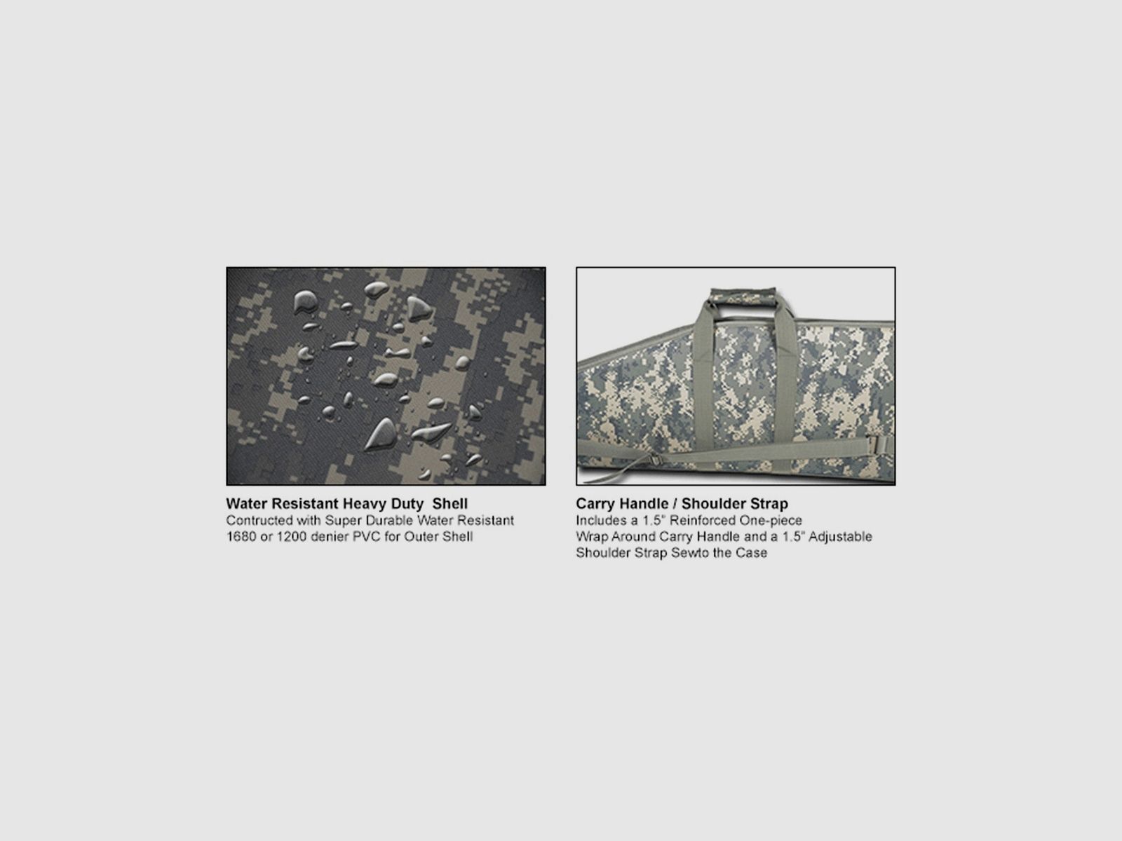 UTG 42" DC Series Funda para Arma, Army Digital