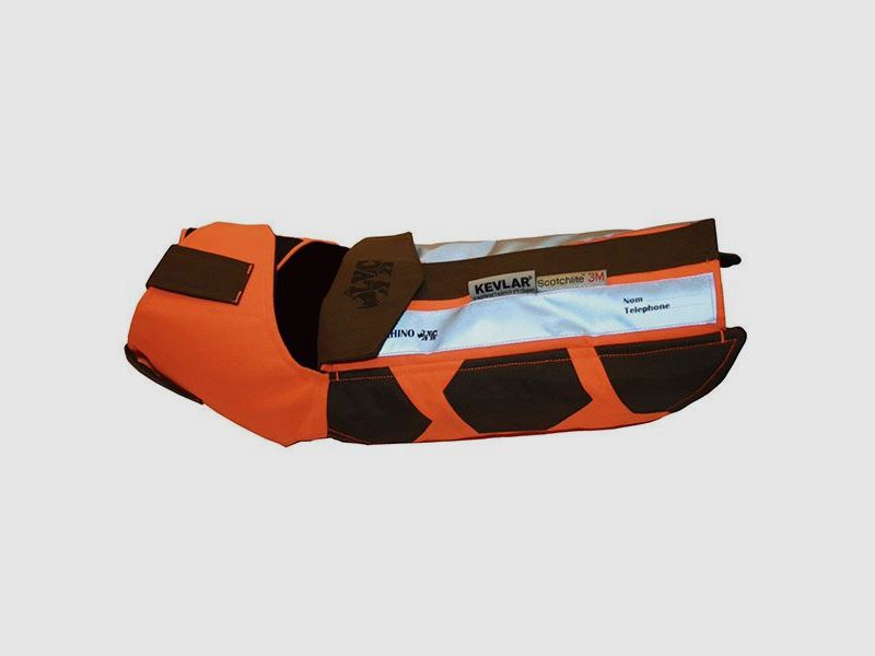 Rhino Dog EVO Hundevest Med Kevlar Orange