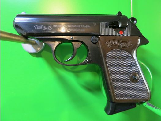 Halbautomatische Pistole, Walther PPK, Kal. 7,65 mm Browning       #7-