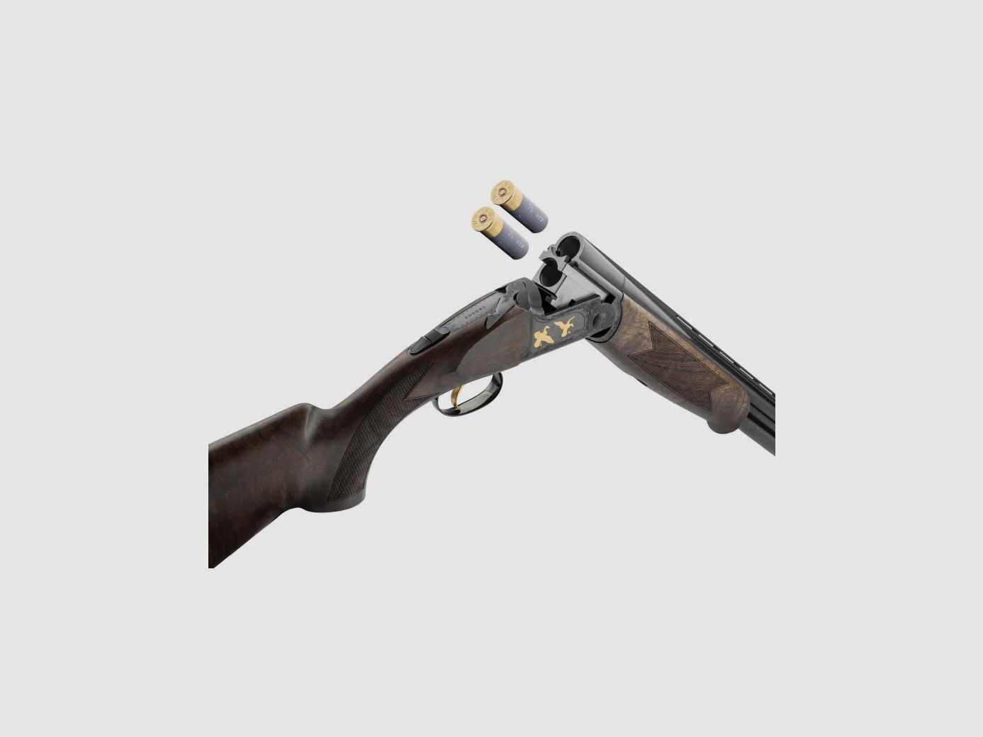 Fusil Fair superposé - Classic Acier - Extracteur - Bascule noire Cal. 20.crosse Anglaise, image 2 sur 4