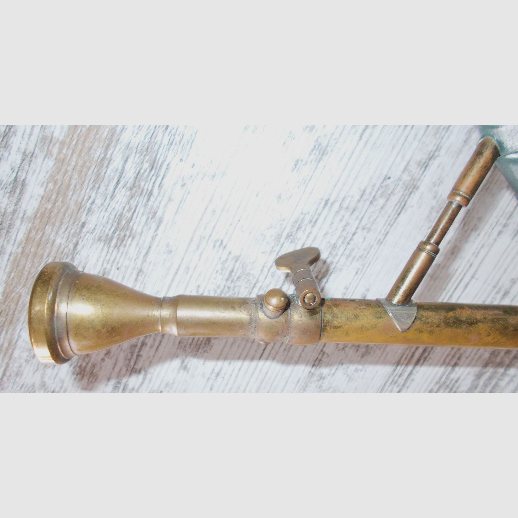 3x Jagdhorn Taschenjagdhorn Fürst Pless ALT aus Nachlass