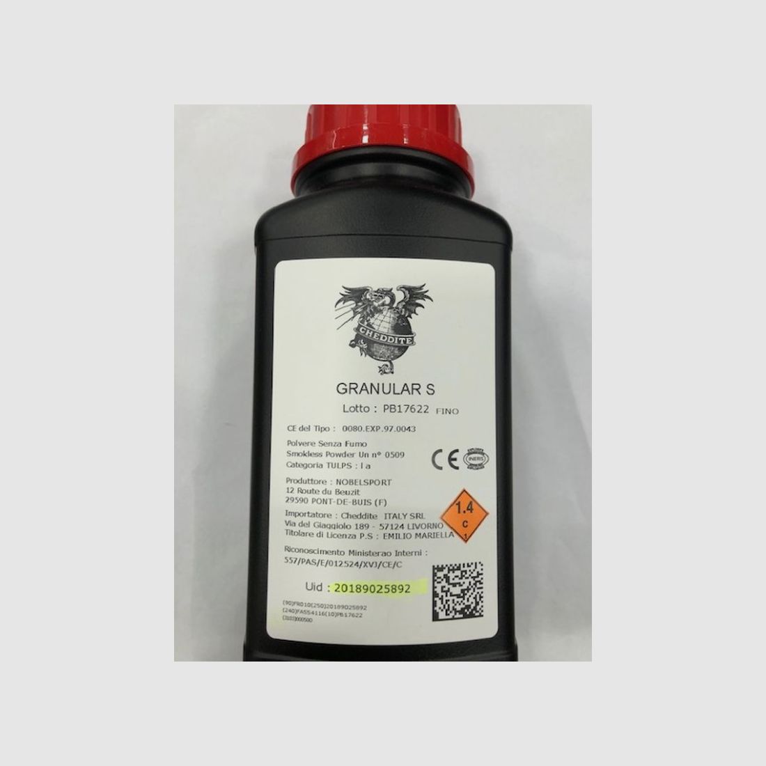 CHEDDITE GRANULAR S 500 GR FINO, image 1 of 2