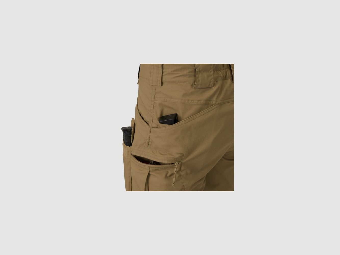 UTS Shorts 11'' PolyCotton Ripstop khaki, image 6 of 7