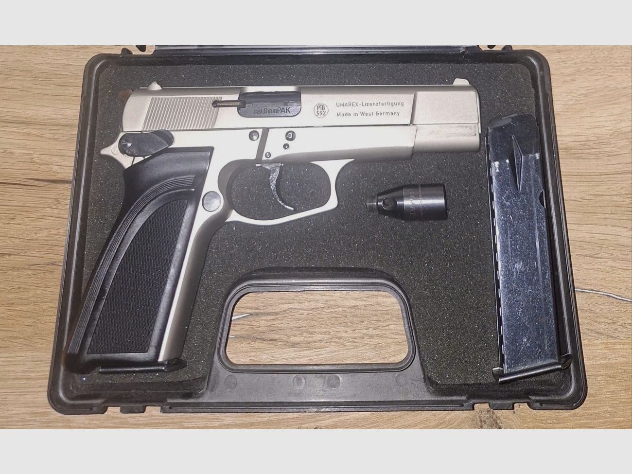 Browning Mod.GP DA 9 PTB 592 Níquel