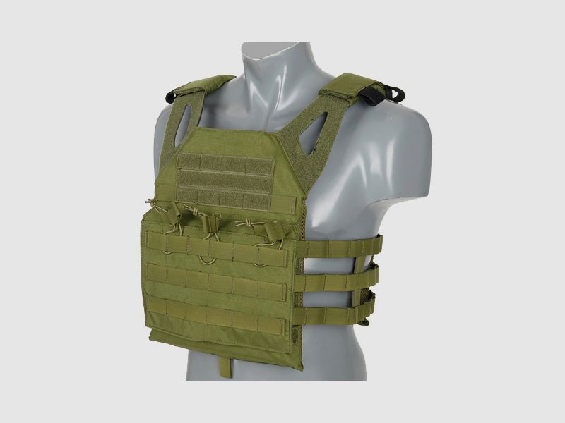 Jump Plate Carrier V2 with dummy SAPI Plates - Olive