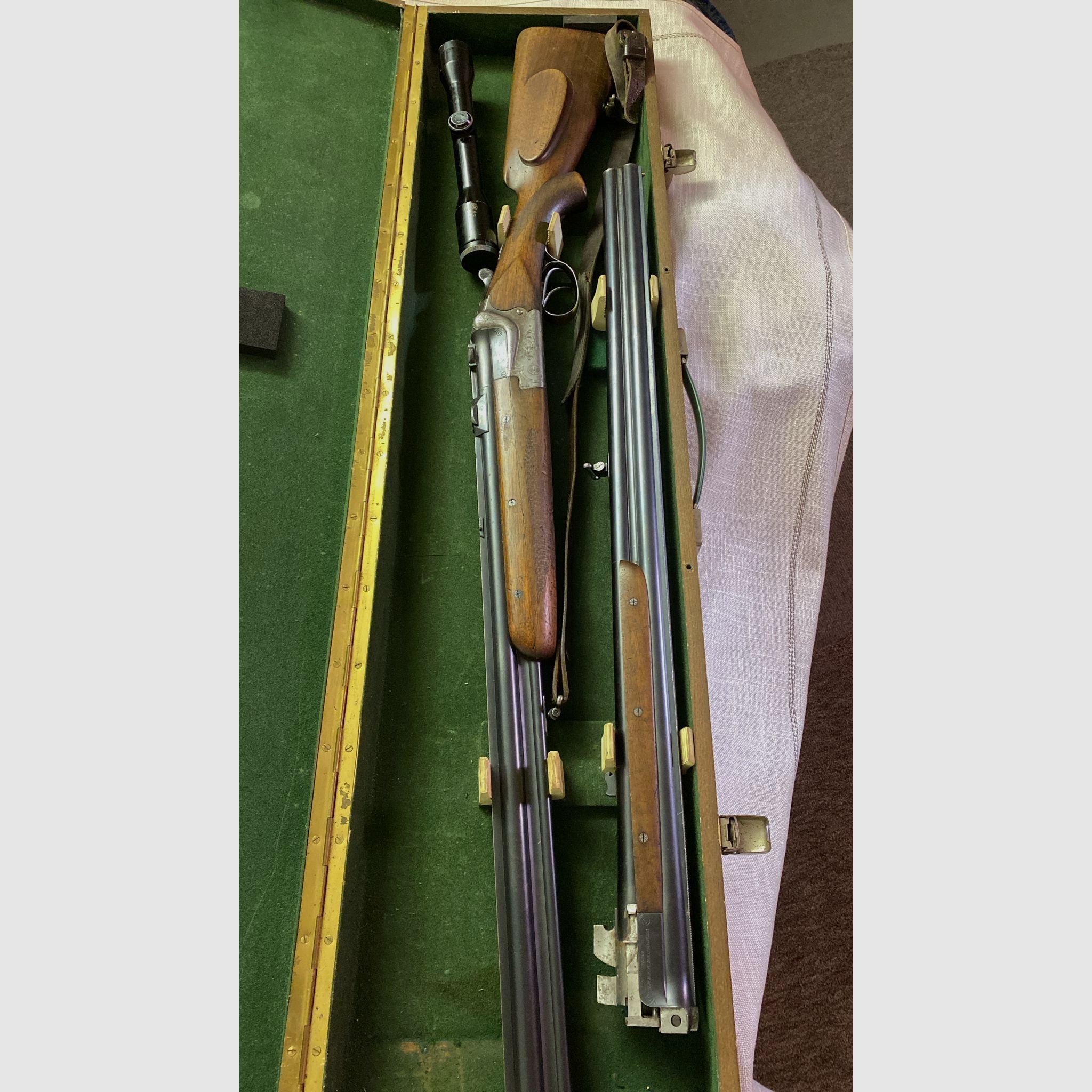 Merkel Bockbüchse 7x57R und Wechsellauf 16/70