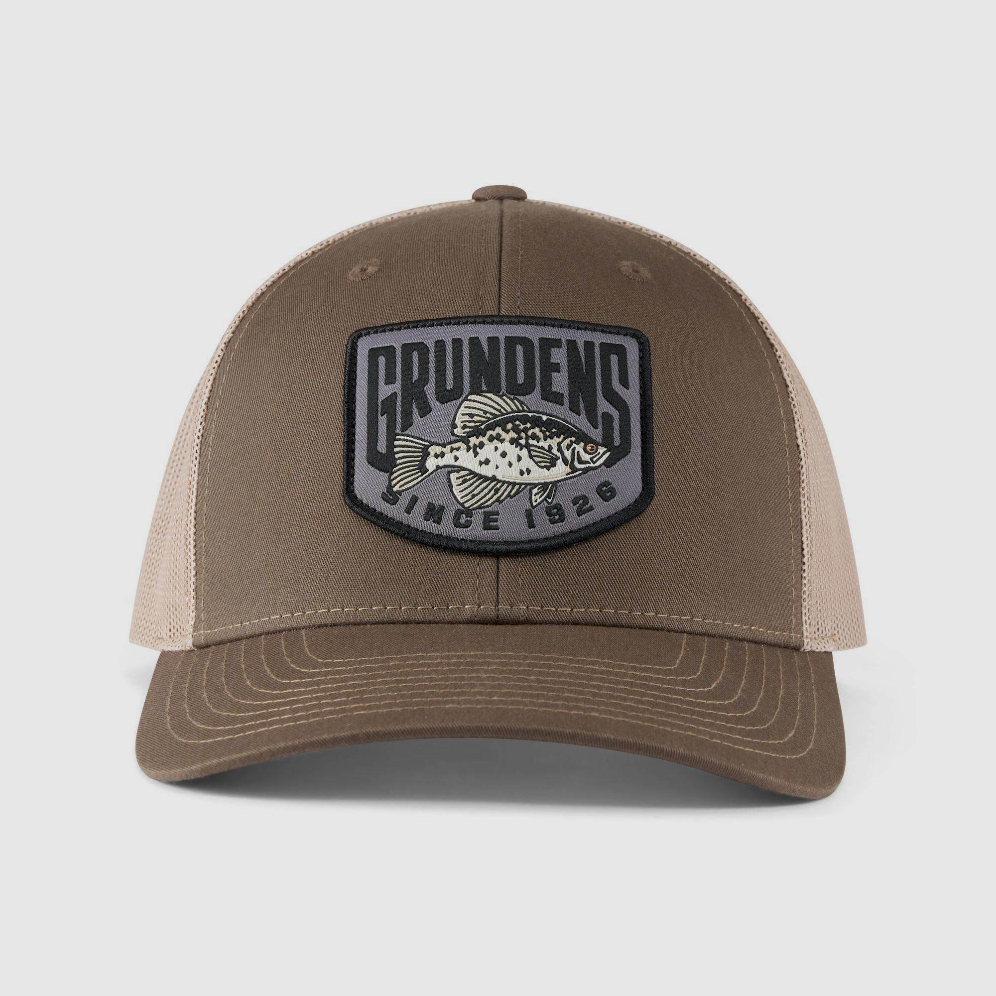 Grundens Crappie Patch Trucker Driftwood/Khaki