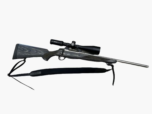 SPARSET - TIKKA T3X LAMINATED STS .308WIN + RUSAN SCHWENKOMONTAGE + BUSHNELL PRIME 3-12x56 G4I + GE