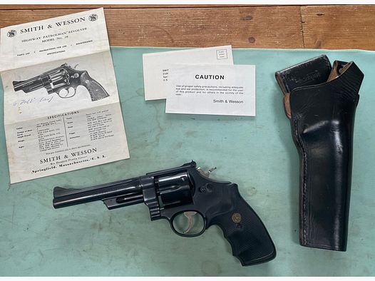 S&W Mod. 28 Highway Patrolman Revolver .357 Pachmayr Sickinger 6