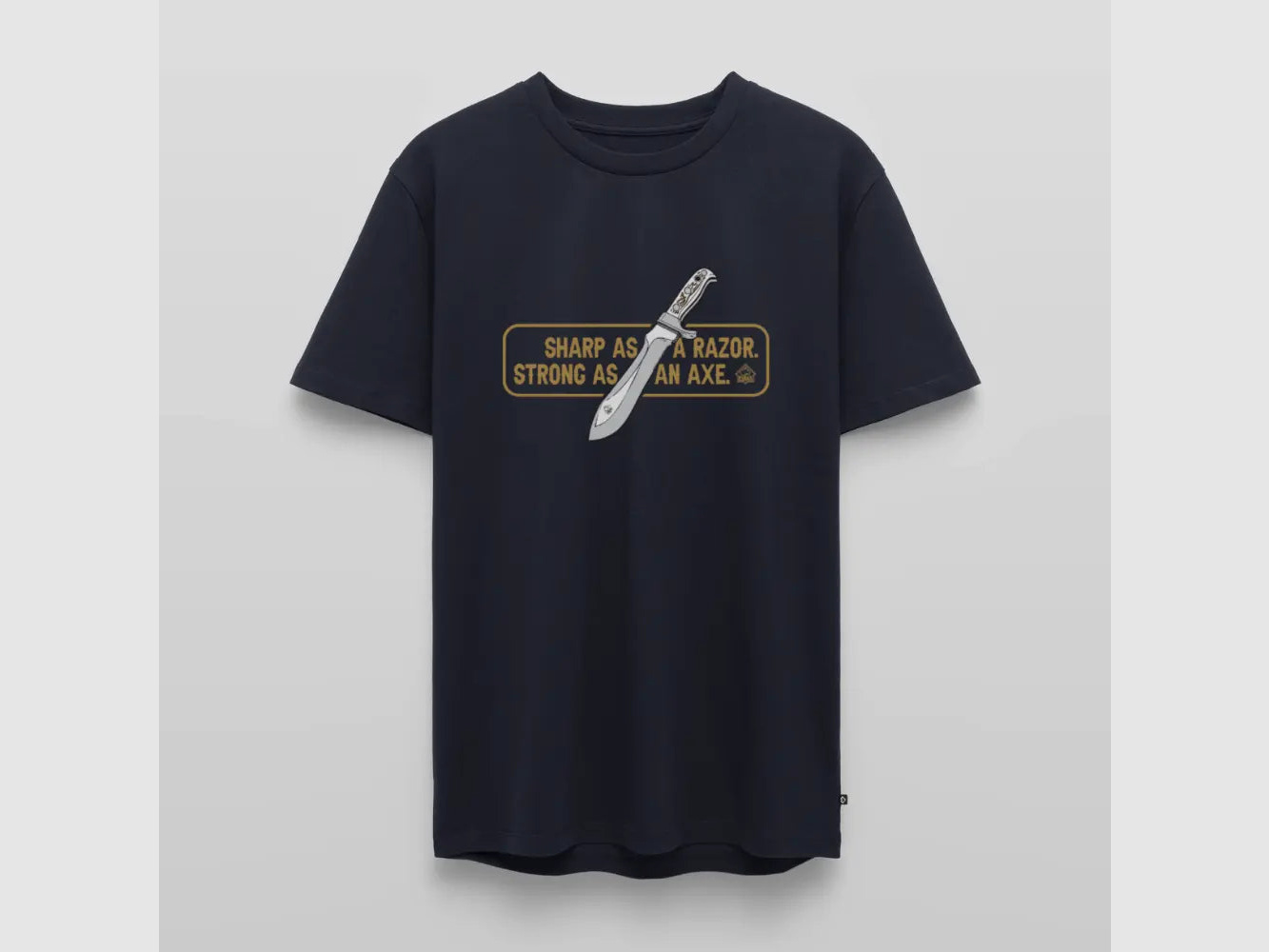 PUMA Męska Premium T-Shirt "White Hunter Sharp & Strong"