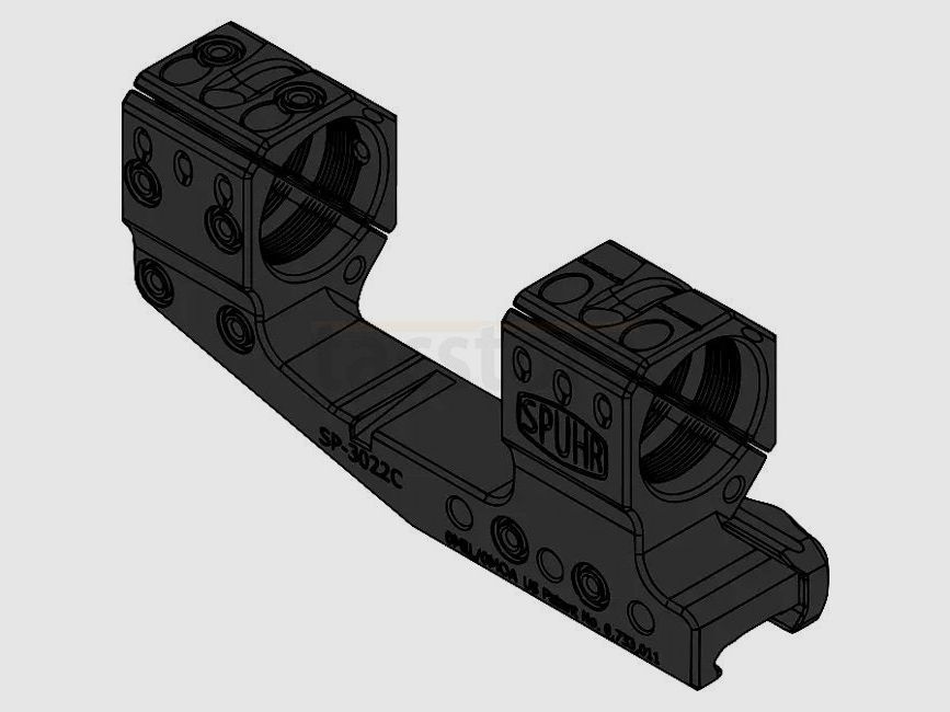 Spuhr Cantilever Scope Mount 30 H38mm/1.5 Inch 0MIL Picatinny Gen3