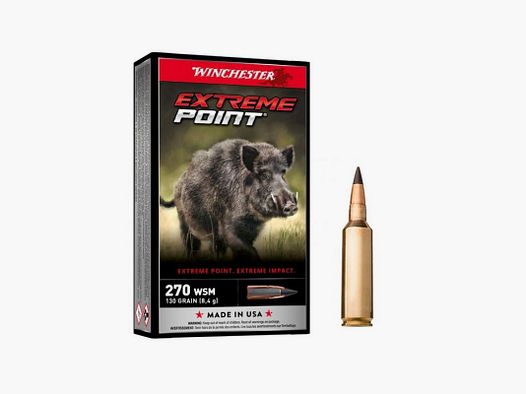 Winchester 270 WSM Extreme Point 130grs