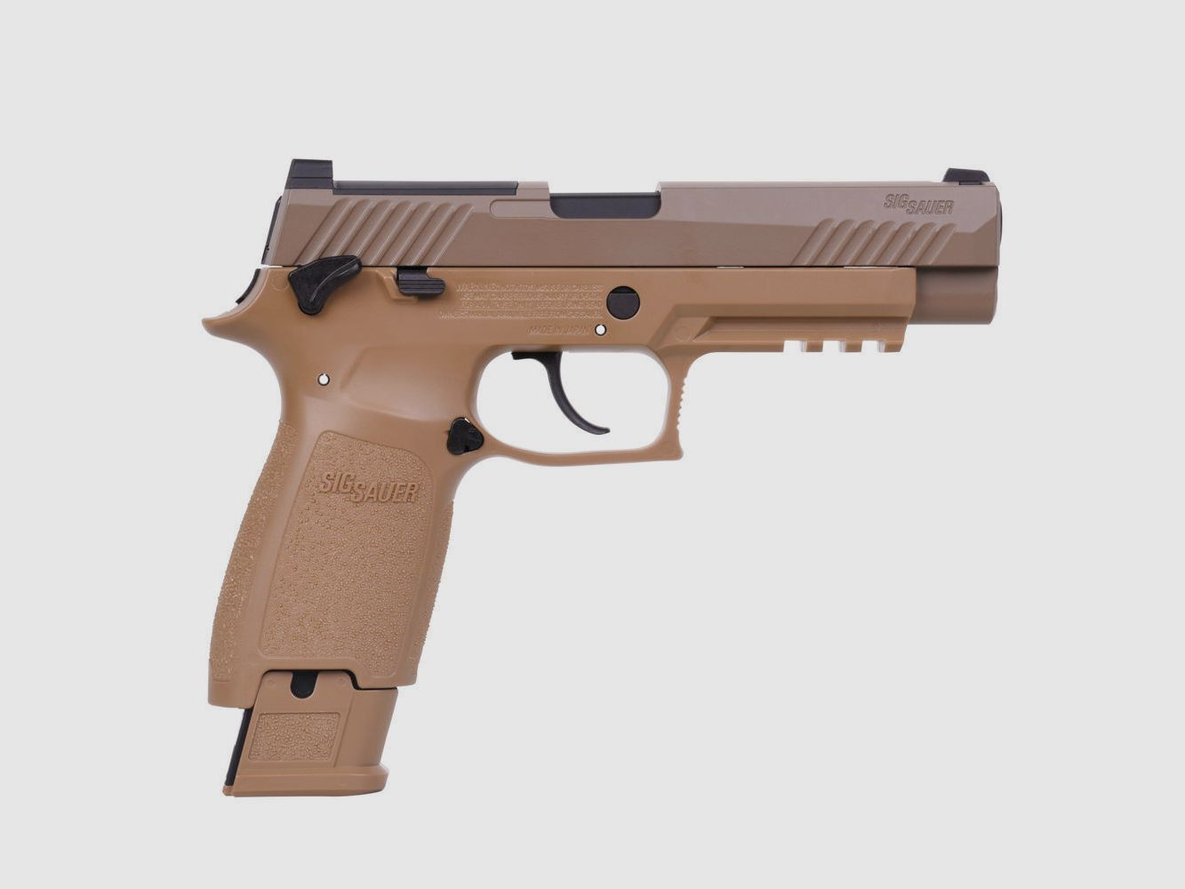 Sig Sauer P320-M17 CO2 Pistole 4,5mm Diabolos im Plinking-Set