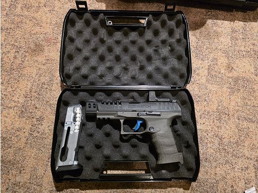 CO2 Walther Q5 Match 5-inch with blowback and red dot 4.5mm diabolo