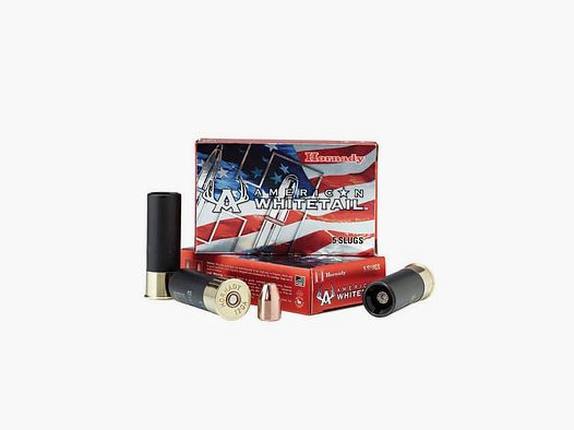 12/70 Hornady American Whitetail Slug Interlock 325grs.