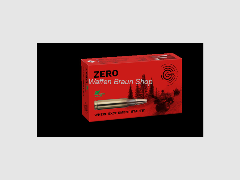 Geco 9,3x62 ZERO 11,9g/184gr 20 Stück -bleifrei-
