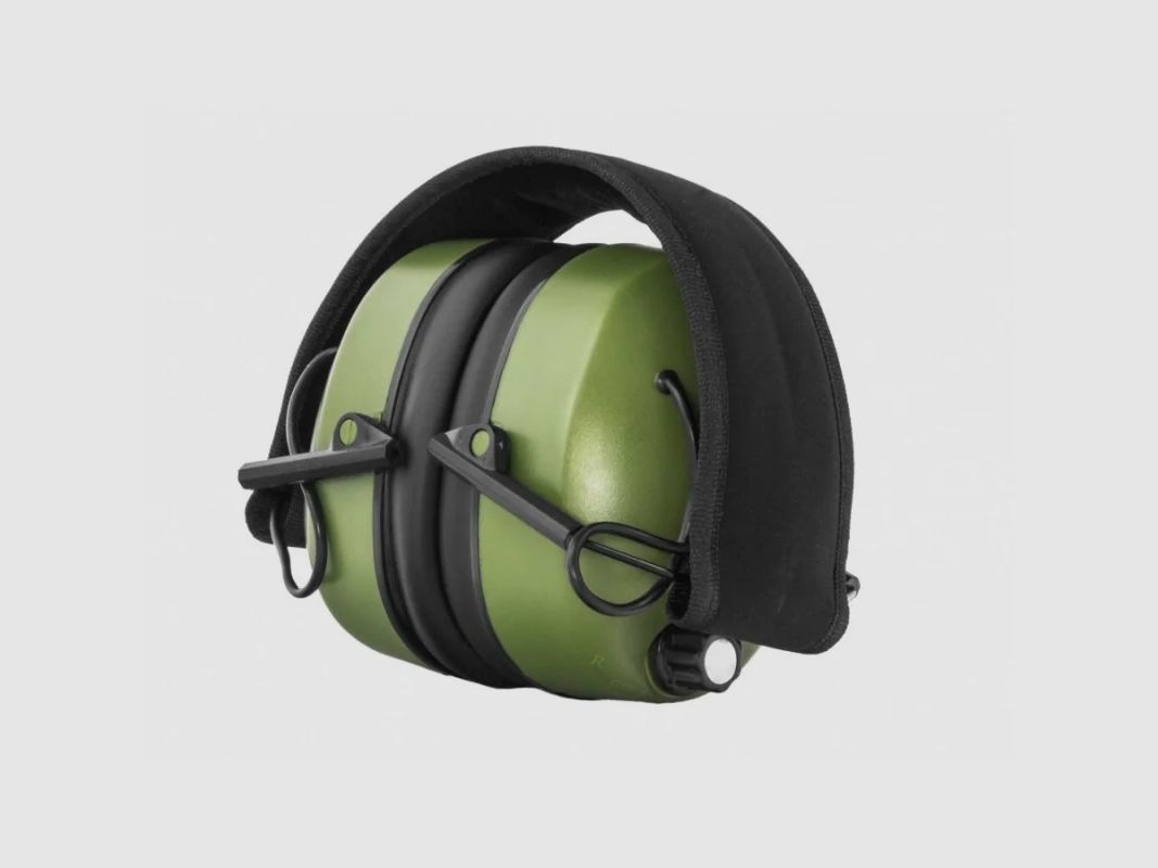 REALHUNTER ACTIVE hearing protection earmuffs, olive, image 3 of 3