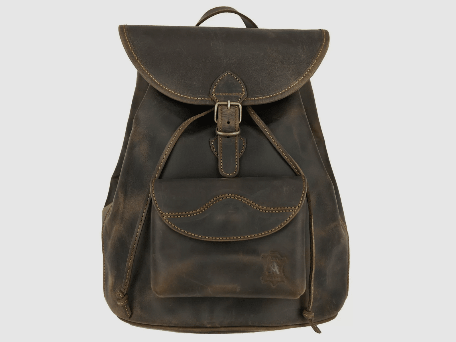 Sac à Dos Femme Artipel en Cuir de Vache, 25x30x17cm, image 1 sur 6