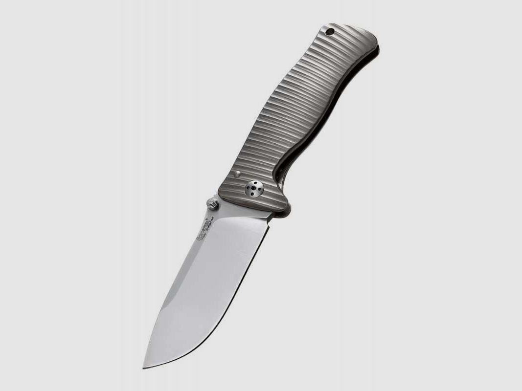 Lionsteel SR2 Titan Taschenmesser Matt Grau
