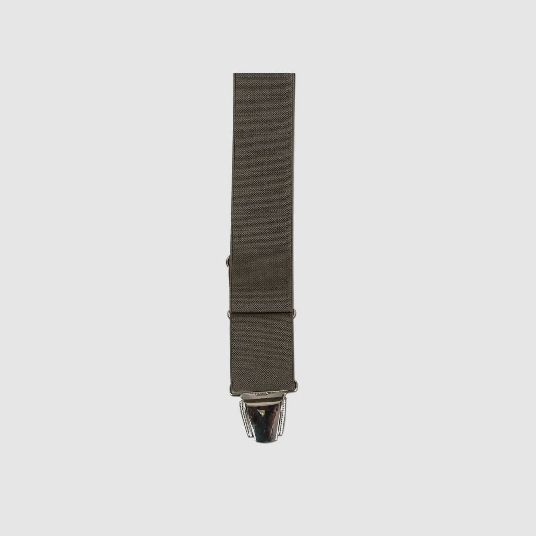 Kaki Biclip-Träger mit zwei seitlichen Clips im Harness-Design, Bild 1 von 5