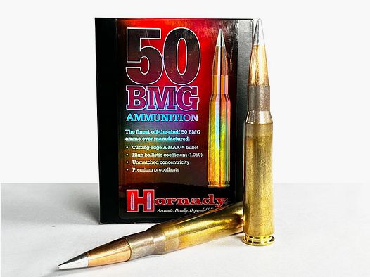 Hornady .50 BMG A-Tip Match 750 grs 1 opakowanie (10 strzałów po 13,90 €*)