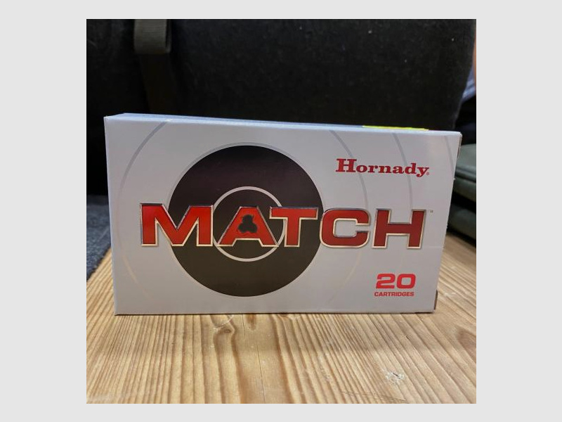 Hornady .308Win 168grs BTHP Match 20 Schuss