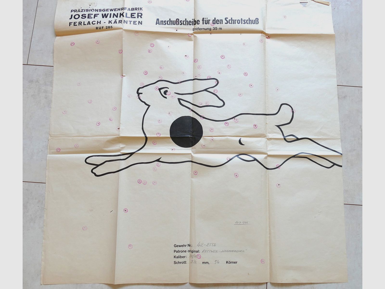 Pockbüchsflinte Kal.: 20/70 - 222