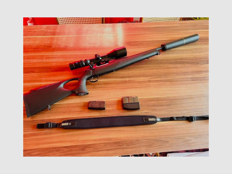 Sauer 202 Synchro XT mit Semi Weight Lauf,SD und Zeiss Optik Kal.: 30-06 Spring.