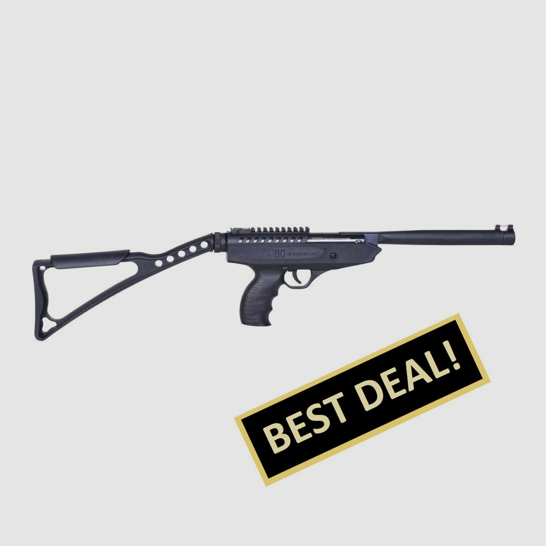 BO Langley Pro Sniper Czarny 5,5mm - Pneumatyczny Karabin Sprężynowy Z Łamanym Lufą