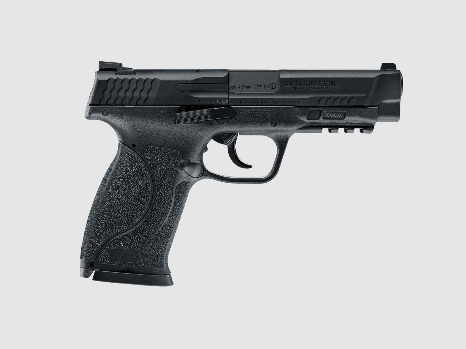 SMITH & WESSON M&amp;P45 CO2 Pistole 4,5 mm (.177) Diabolo &lt; 3,0 J