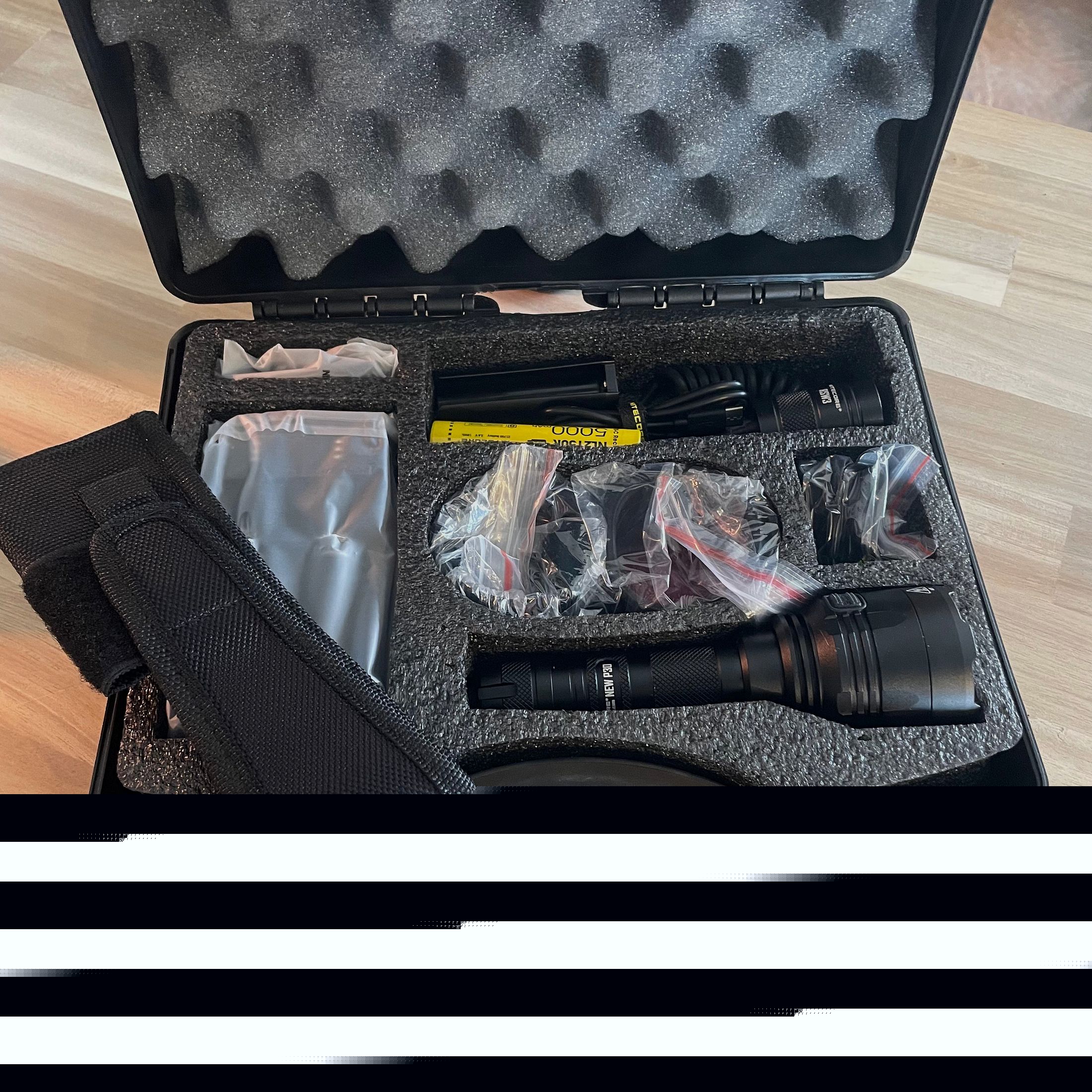 Nitecore Nouveau Kit de Chasse P30 - 1000 Lumens - Échantillon d'exposition